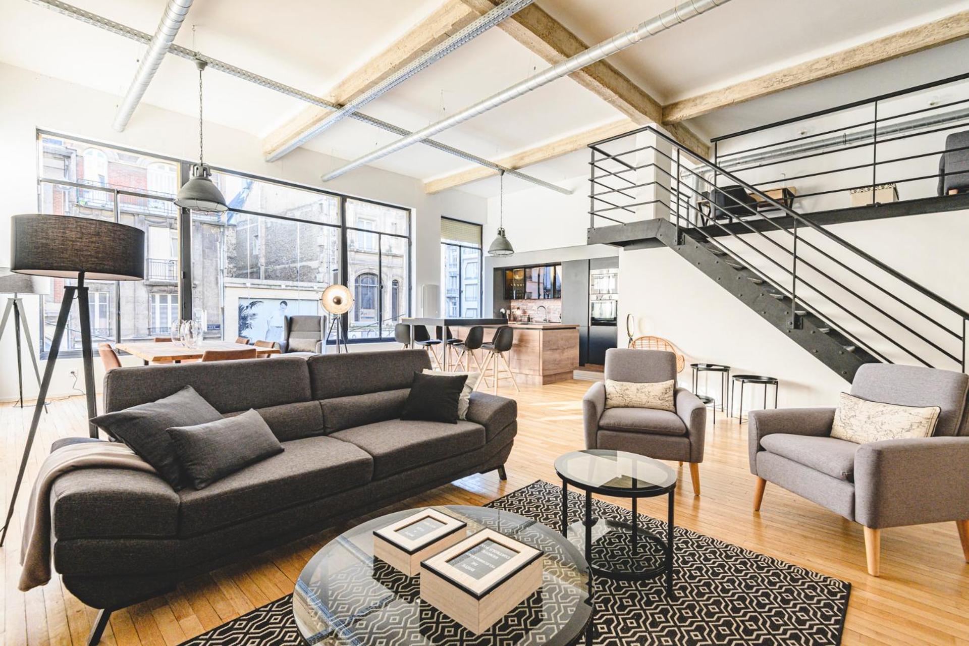 Ikizen Prestige - Loft Du Cadran - Parking Prive Daire Reims Dış mekan fotoğraf