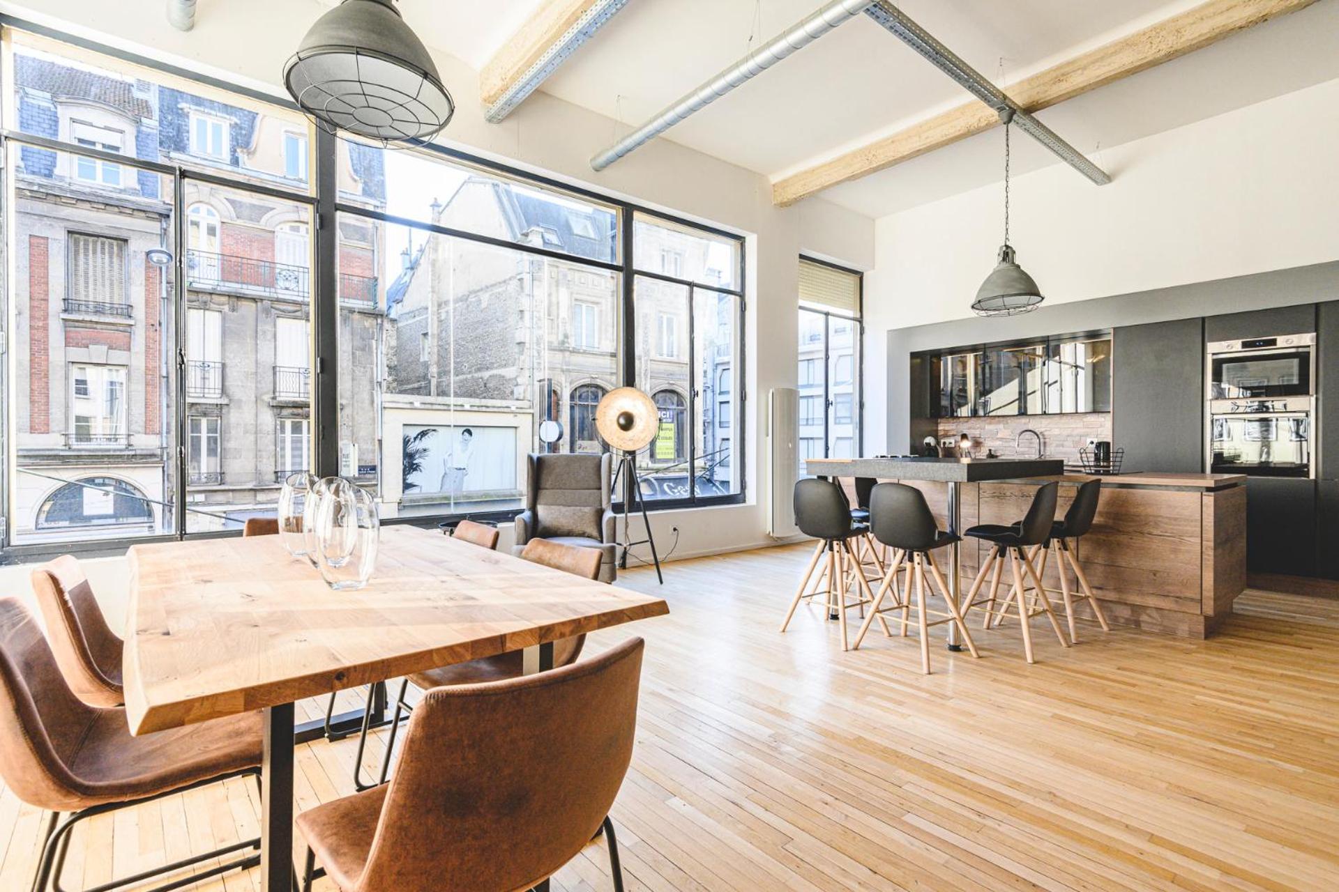 Ikizen Prestige - Loft Du Cadran - Parking Prive Daire Reims Dış mekan fotoğraf